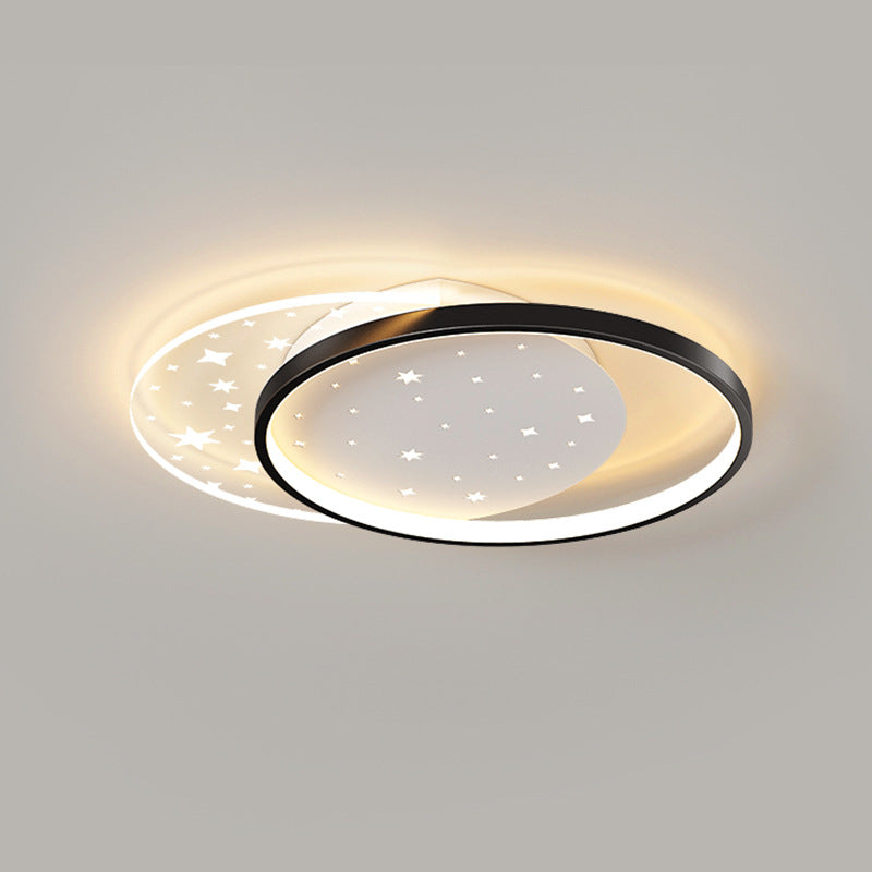 Living room light 2023 new modern simple atmosphere Nordic light luxury starry sky ceiling light master bedroom light household large lighting