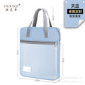 Portable book bag [sky blue]