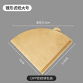 Natural tapered large v02 (40 pieces/bag)