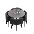 Casual negotiation balcony casual table and chairs office reception coffee shop sales office rest area commercial for home small round table