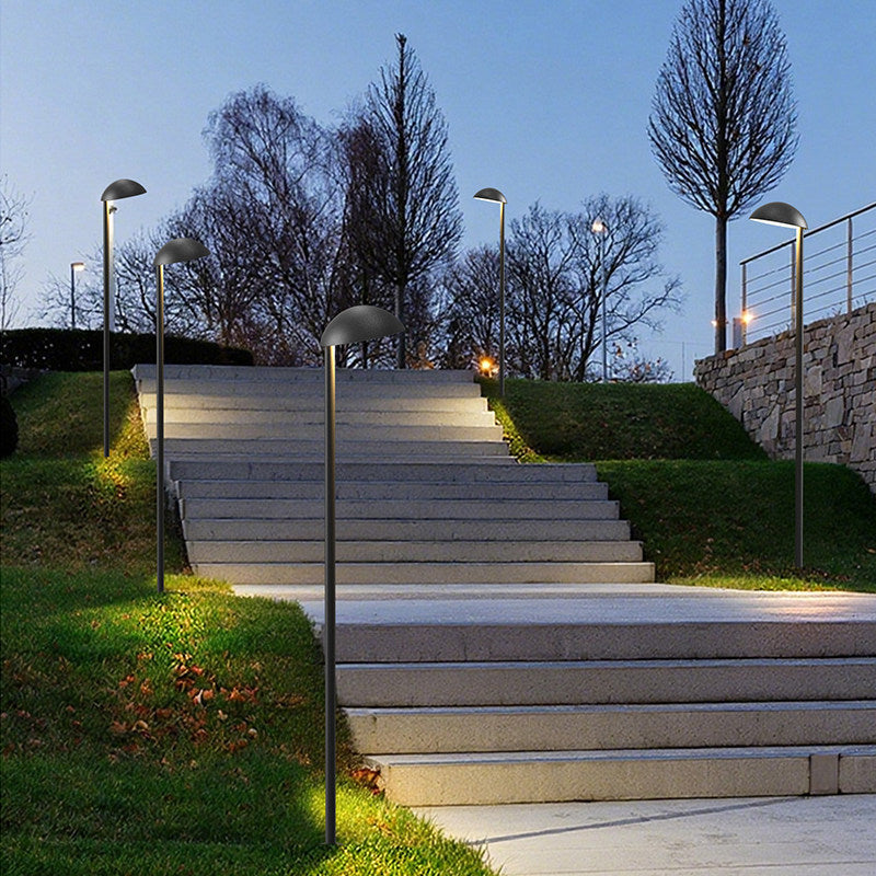 Villa garden landscape stake lights outdoor waterproof park lawn lights courtyard lights minimalist modern pathway turf lights