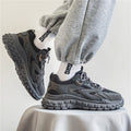 Spring men's shoes: athletic, casual, dad shoes, trendy, versatile, work, office, construction site, non-slip, wear-resistant, tire tread, safety shoes