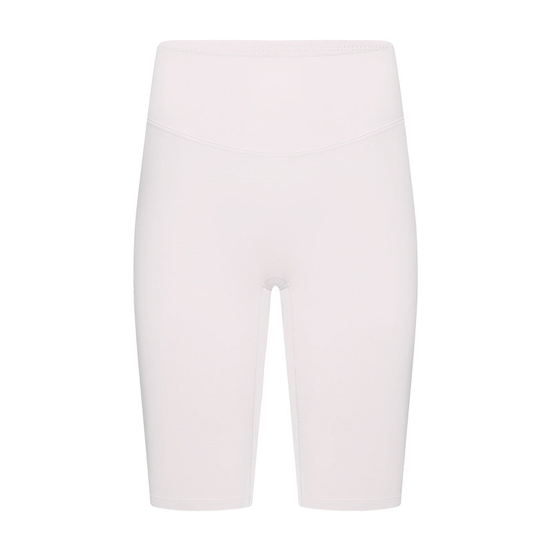 Evrlue seamless anti-roll tummy control butt lifting yoga leggings - stretchy, skin-friendly, women's active 5-inch shorts dk388