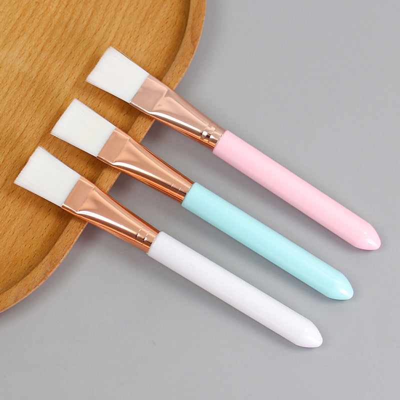 Beauty brush makeup brush facial mask brush manufacturer gold aluminum set white hair brush tea pen independent packaging pot brush wholesale