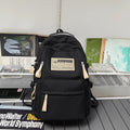 casual versatile backpack - large capacity retro minimalist laptop backpack for college, high school, and middle school students - unisex