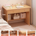 For home table cabinet combination student computer desk small apartment with bookshelf simple desk bedroom wall-mounted one-piece desk cabinet