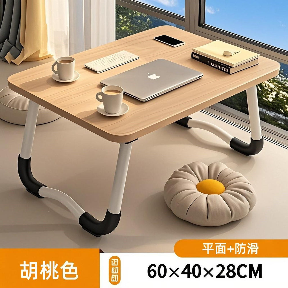 Bedside desk folding small table student dormitory writing desk dorm room essential laptop table assembly-free