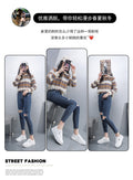 New spring/autumn women's chunky sole white sneakers - versatile women's athletic casual shoes, slip-on loafers