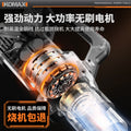 Cordless storm gun high power industrial dust removal gun ash blowing snow machine rechargeable blower strong blower