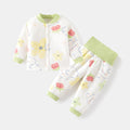 Babylon baby quilted intimatessuitkidsfall and winter bottom split autumn clothes thin cotton high waist belly protection autumn