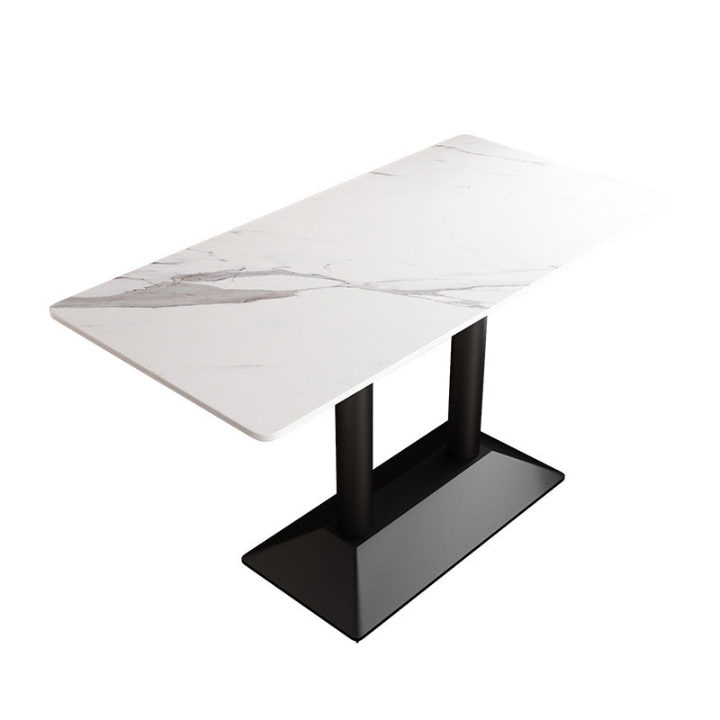 Company staff canteen catering snacks fast food restaurant dining table and chair commercial combination powder shop noodle shop restaurant restaurant school