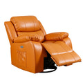 Space sofa capsule lazy electric massage single faux leather rocking reclining functional sofa chair - comfortable & multifunctional