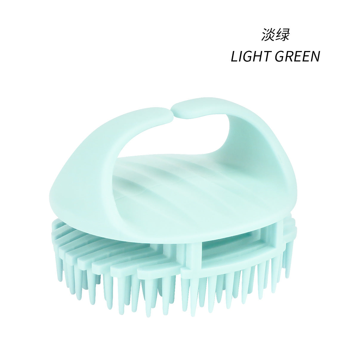 Color Silicone Shampoo Brush Massage Brush Shampoo Artifact Head Massage Comb Hair Grabber Household Silicone Shampoo Brush