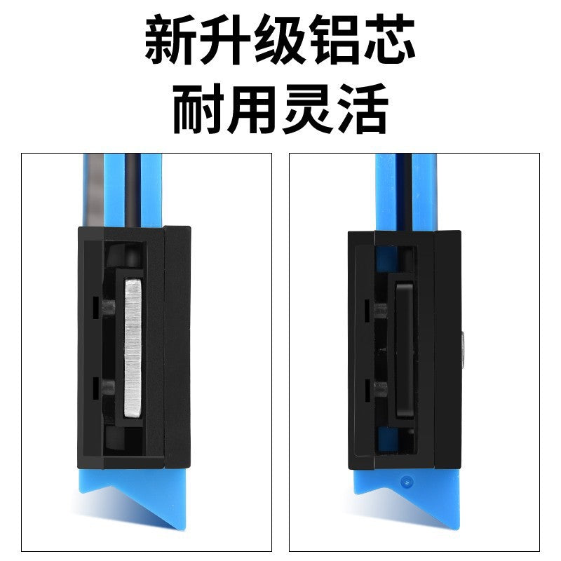 Multi-functional profile gauge for arching, mold taking, contouring, and measuring: ideal for plaster lines, decorative arcs, tile installation, and irregular woodworking
