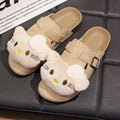 2026 spring/autumn women's birkenstock-style slippers, hello kitty slippers, soft sole cute lightweight indoor/outdoor slippers wholesale