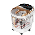 High-end automatic heated foot bath bucket - smart foot massager & soaker for home use - specialized foot tub for soaking ankles and lower legs
