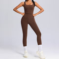 Lycra classy yoga suit set lulu same style buttery tight sportswear high elastic breathable fitness suit set