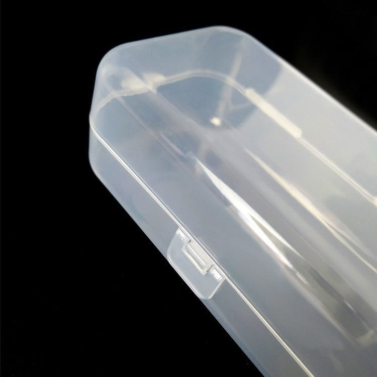 Factory direct sales/plastic packaging box baby banana toothpaste/biting music storage box PP transparent plastic box
