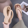 New eva platform flip-flops for women - summer outdoor wear, beach-friendly, fashionable, non-slip, soft sole sandals