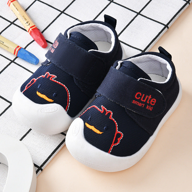 autumn collection: new fall toddler shoes for baby girls (0-1-3 years) - fabric spring/autumn first walker shoes for baby boys