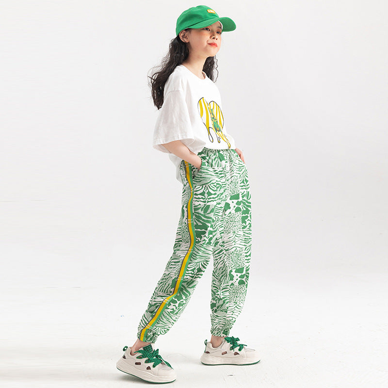 Boys' summer outfit set: new  lightweight summer style for older boys - sporty, cool, and trendy