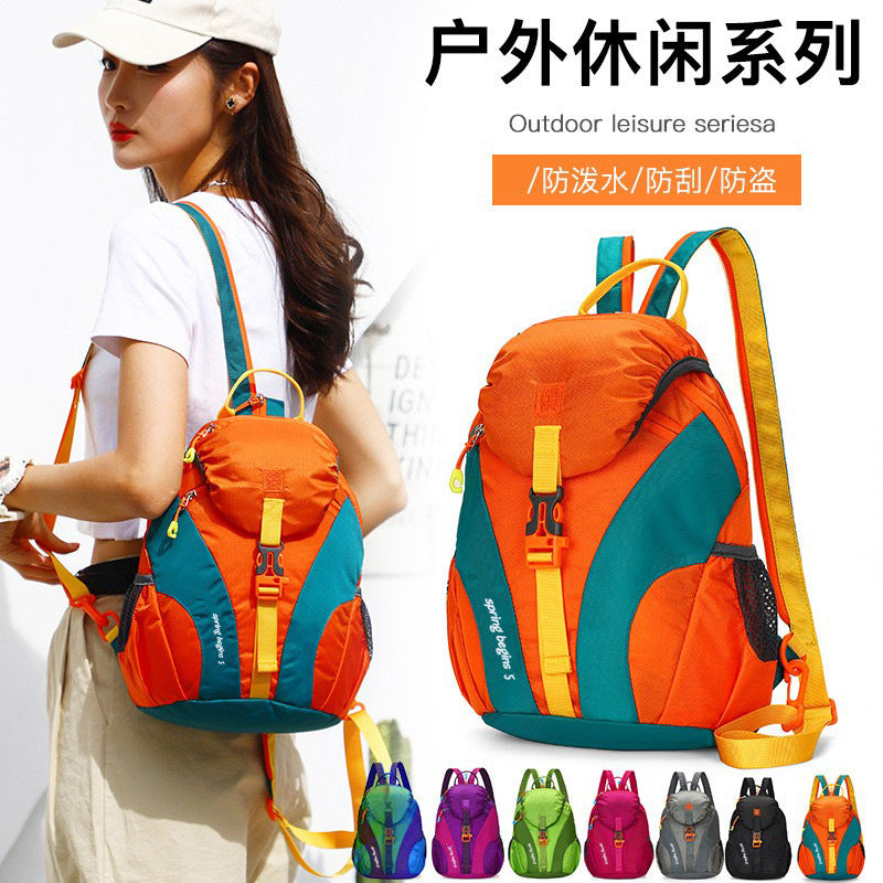 Source factory custom shoulder outdoor mountaineering OEMLOGO running sports backpack cycling bag lightweight