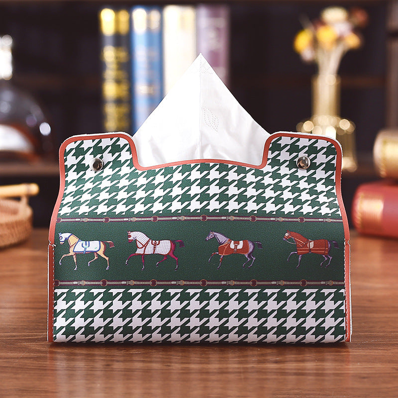 ins creative American tissue box Roman retro simple car pumping carton home living room restaurant hotel universal