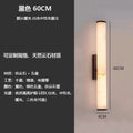 Modern casual marble round tube wall lamp hotel sales department corridor foyer accessible luxury bench decorative wall lamp custom size