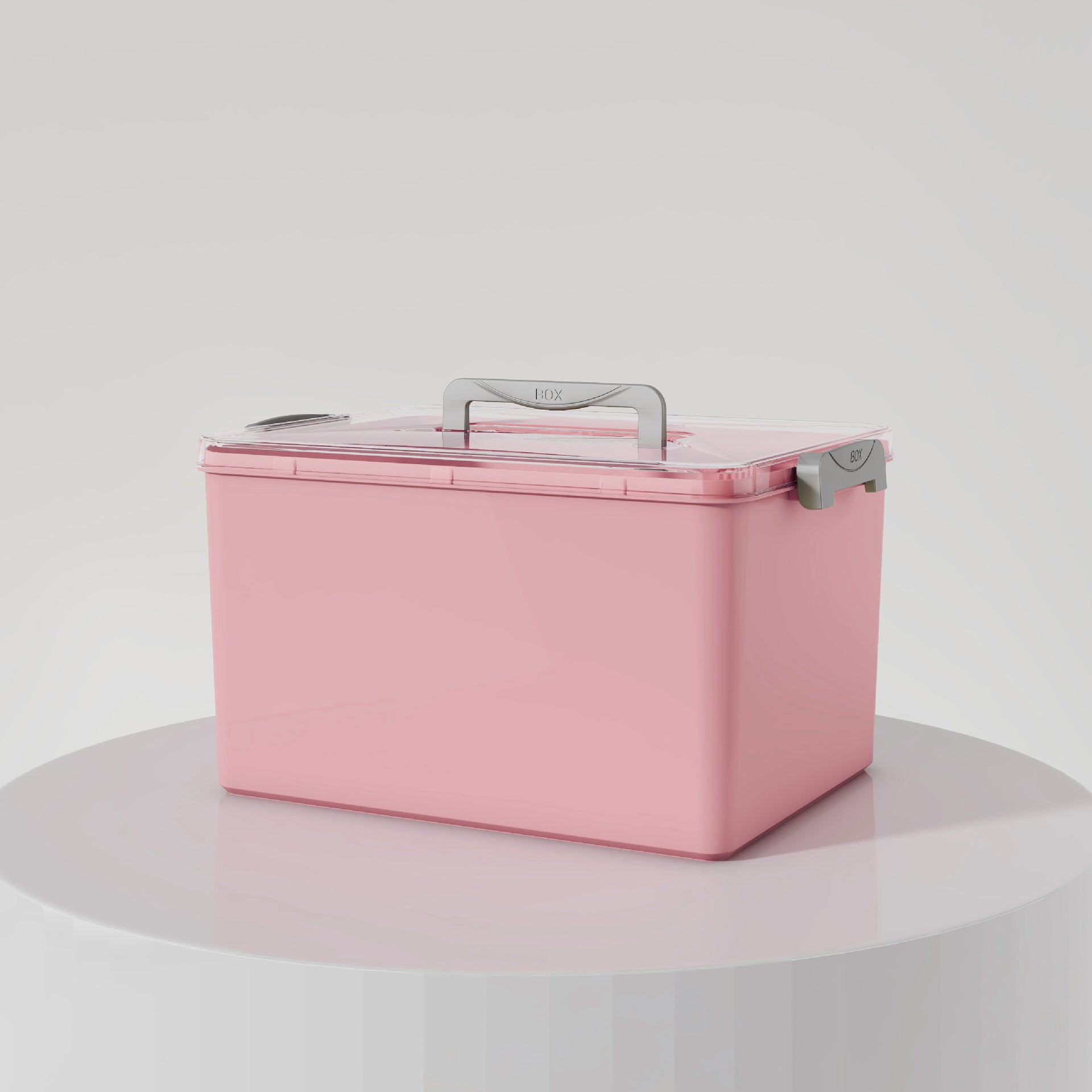 Customizable 43 colors optional storage box household plastic PET finishing box snacks clothes storage box