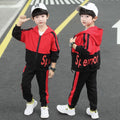 Boys' fall outfit set  new children's clothing boys' casual spring and autumn sports two-piece set casual and versatile