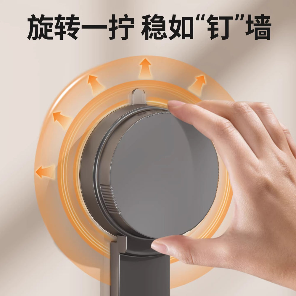 Suction cup punch-free hook bathroom strong load-bearing bathroom wall-mounted towel sticky hook kitchen row storage rack