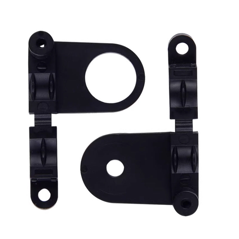 Power supply wire fixed wire buckle 3 points plastic crimping plate self-locking wire clip inner hole P-shaped desk lamp anti-pull self-locking buckle