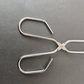 Wholesale in stock stainless steel food tongs charcoal tongs fire tongs multifunctional barbecue tongs barbecue tools accessories
