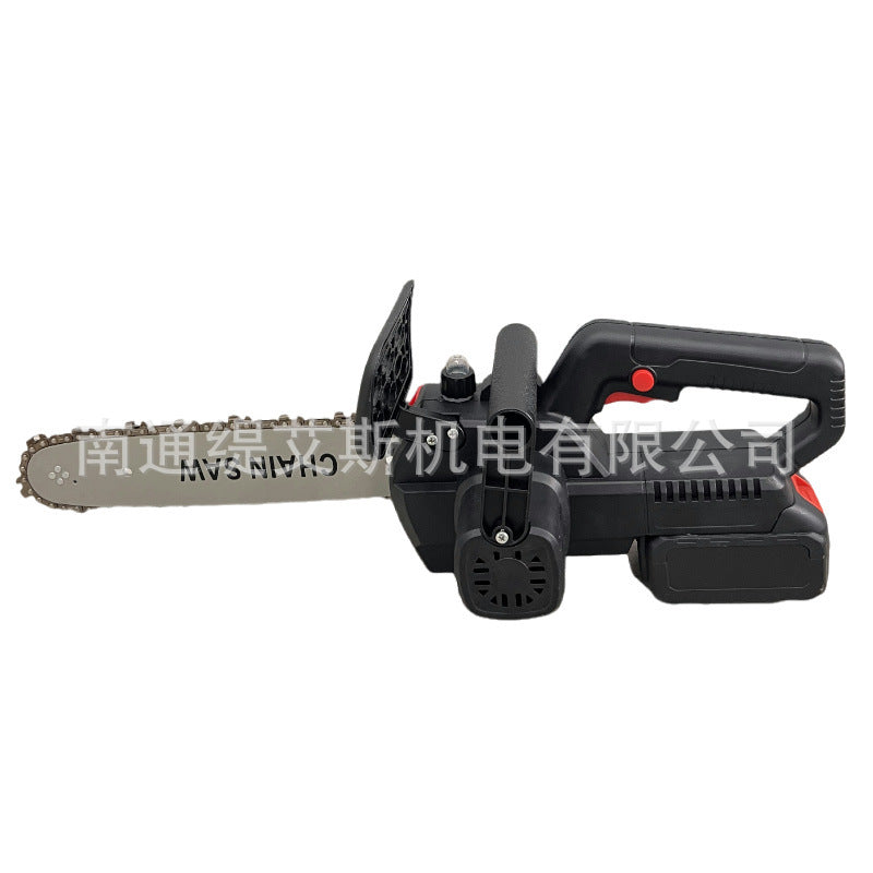 Cross-border 12-inch brushless high-power portable rechargeable lithium electric saw woodworking saw outdoor household electric chain saw