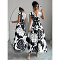 spring new arrival: french floral slim-fit dress with positional print belt