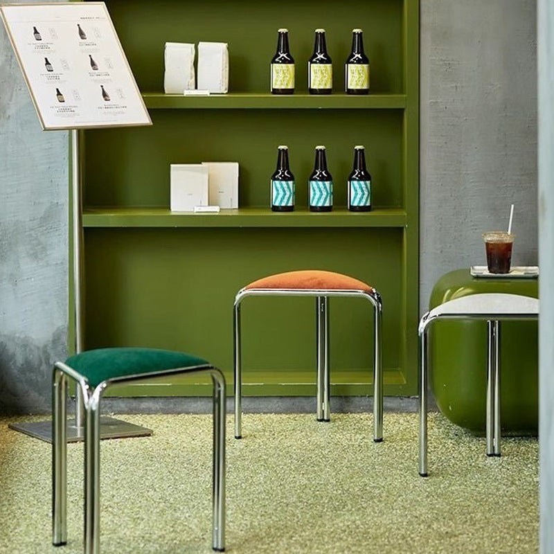 Same-day shipping on vintage-style stools. stackable retro cafe dining chairs, triangular stools, perfect for small spaces, and stainless steel office chairs