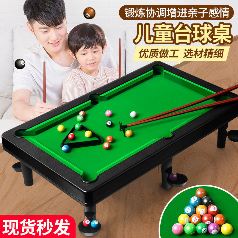Billiards table kidsfor home billiards boy small billiards family interactive game birthday gift kids educational toy