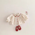 Girls' chic blouse - new  spring/autumn collection - korean style strawberry top - versatile blouse - sweet and stylish