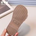 girls' sandals: new summer korean style children's shoes, fashionable floral princess sandals, little girl's roman sandals