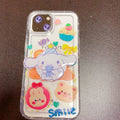 Creative desktop lazy stand melody kuromi/white rabbit/violent bear cartoon cute foldable mobile phone stand