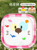 Baby thickened water mat for tummy time, suitable for 6+ months, newborn floating ring, water play equipment