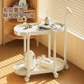 Mobile kitchen cart, simple side table, household living room side table, corner table, bathroom shelf, small trolley