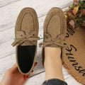 plus size british style tie back soft bottom flats loafers women's spring and summer new arrivalretroflatsflats wholesale