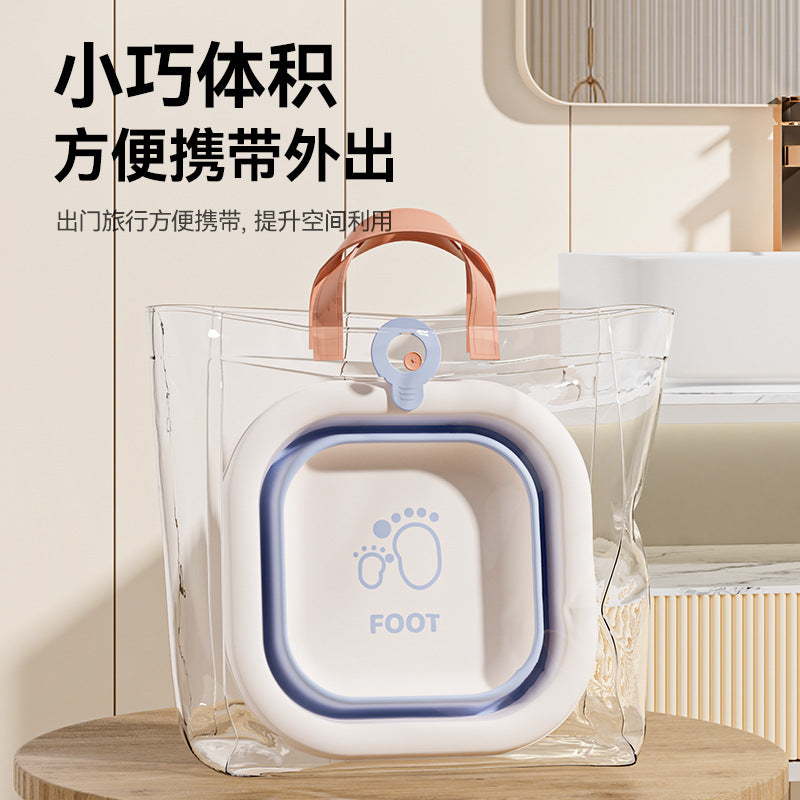 Baby foldable wash basin set - 3 piece portable washbasin for newborns and toddlers