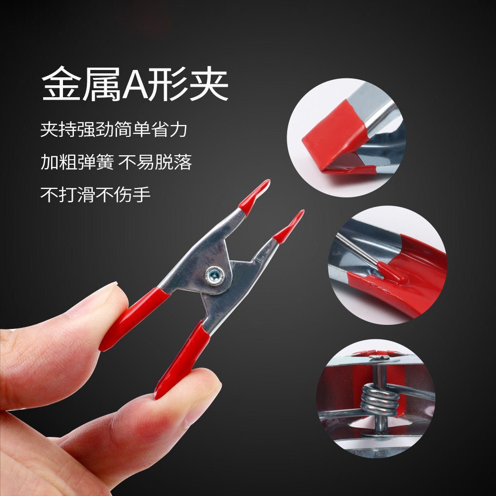 Cross-border multi-functional clip, tent clip, iron spring clip, alligator clip, tool clip, storage clip 2 inches 4 inches 6 inches