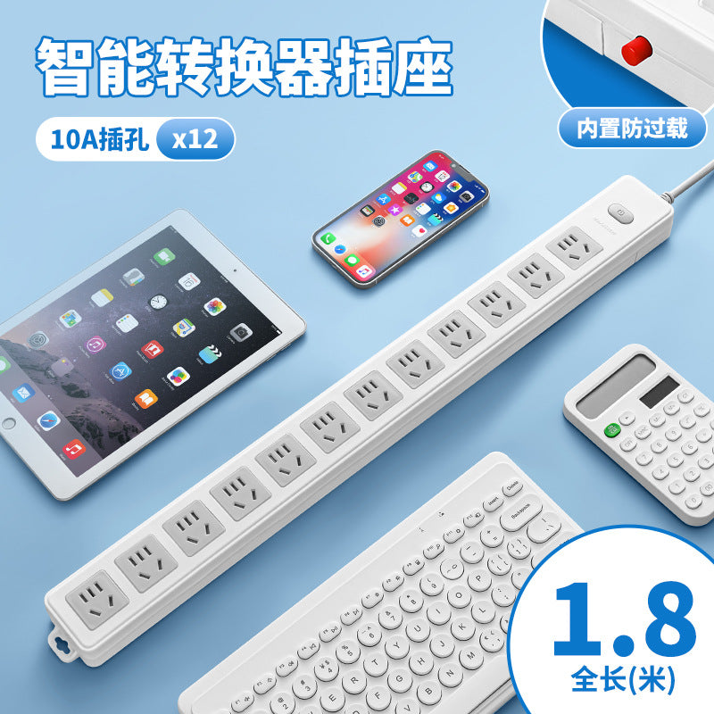 Multi-socket wireless power strip without cord socket with usb connection power strip self-wiring converter power strip power strip