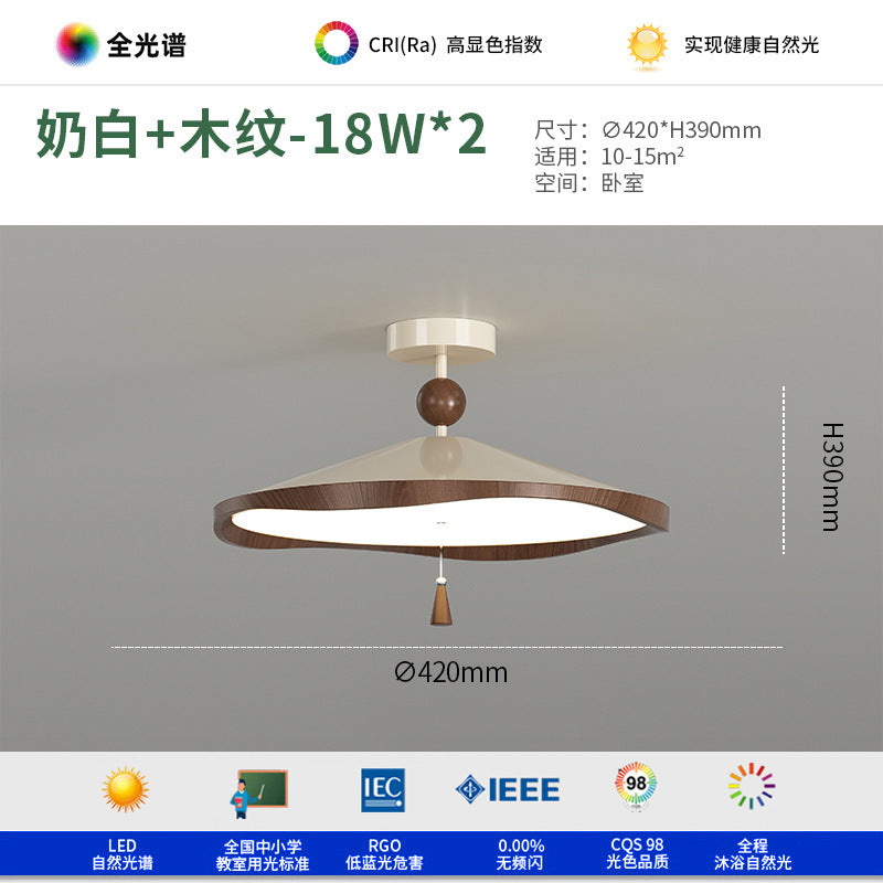 Medieval Creative Ceiling Light Bedroom Room Light Retro Restaurant Study Tea Room Advanced LED Eye Protection Lighting