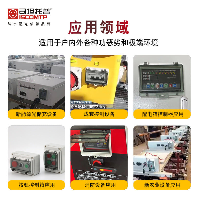 STW-04A transparent waterproof window cover IP674 circuit waterproof visual transparent air-opening circuit breaker window protective cover