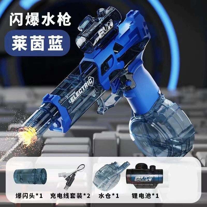 electric glock burst water gun upgraded large-capacity drum summer outdoor water fight water gun toy
