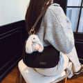 Retro frosted shoulder bag for women new arrival2025fall and winter atmosphere easiest for match armpit bag trendy texture crossbody bag